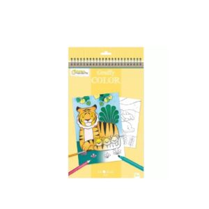 חוברת צביעה ספירלה חיות בר - מנדרין