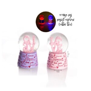 כדור בדולח דגם LOVE