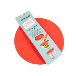 מכסה סיליקון אדום ARCOSTEEL