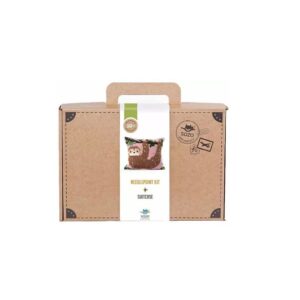 ערכת אריגה כרית - דגם עצלן