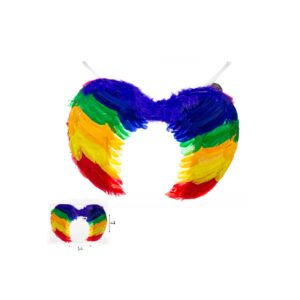 כנפי תוכי צבעוניות