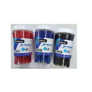 מארז עט כדורי כחול COBRA