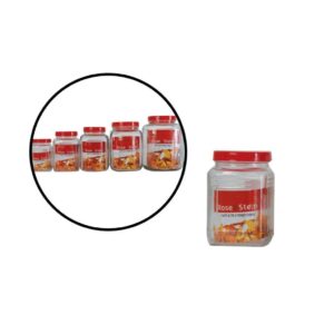 צנצנת זכוכית דגם קואדרו 0.75 מ"ל