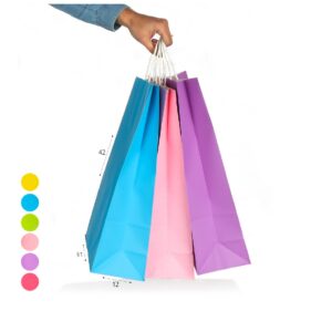 שקית נייר קרטון צבעונית