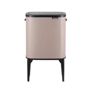 פח יוקרתי 33 ליטר מוקה אגוז Buona Casa