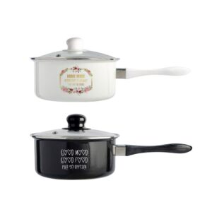 קלחת אימייל + מכסה