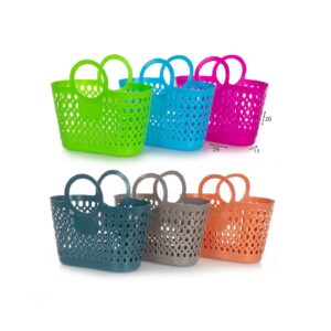 סל שוק פלסטיק צבעוני