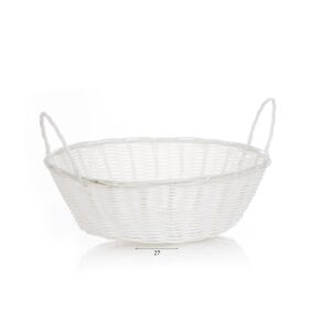 סלסילת פלסטיק לבנה