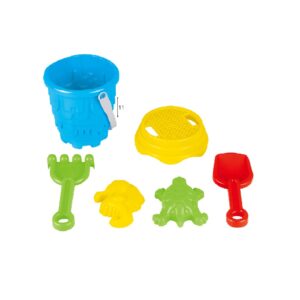 סט כלי חול צבעוני