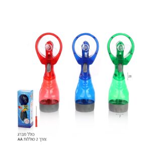 מאוורר בקבוק + שפריצר