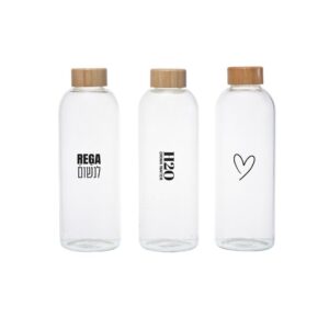 בקבוק זכוכית מעוצב