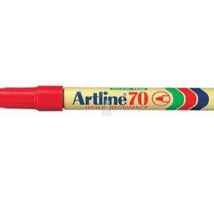 טוש ארטליין 70 אדום