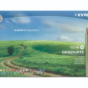 סט 36 צבעי עיפרון GRADUATE