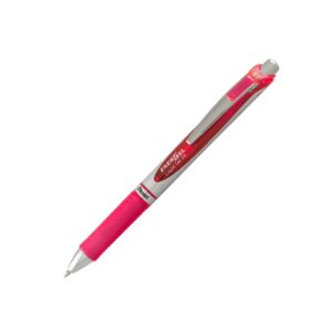 עט רולר קליק ג'ל 0.7 ורוד PENTEL