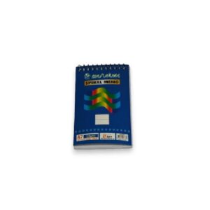פנקס כיס שורות 50 דפים ספירלה A7