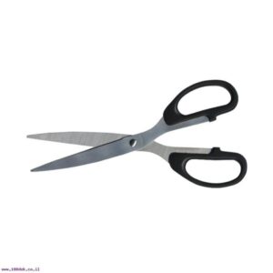 מספריים 8'' ידית שחורה