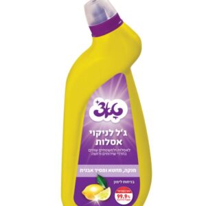 ג'ל לניקוי אסלות 750 מ"ל לימון