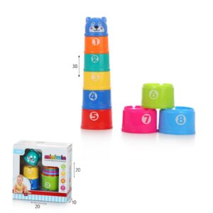 מגדל כוסות לתינוקות 38 ס"מ