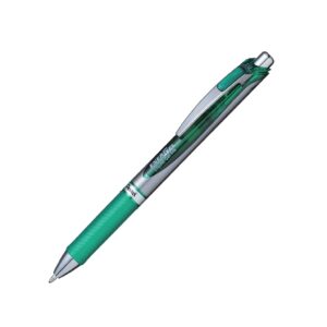 עט רולר קליק ג'ל 1 מ"מ ירוק PENTEL