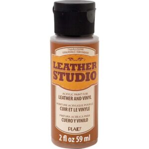 צבע לויניל ועור 59 מ"ל חום בהיר LEATHER STUDIO