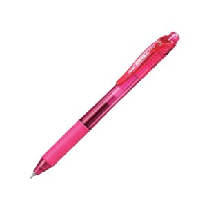 עט רולר ג'ל גריפ 0.5 ורוד PENTEL