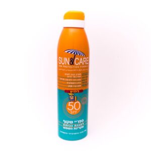 ספריי שקוף לילדים 200 מ"ל SPF50 סאן&קאר