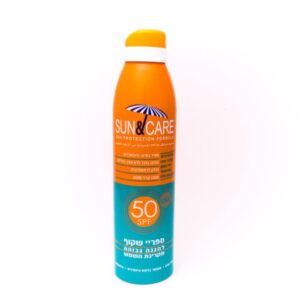 ספריי שקוף 200 מ"ל SPF50 סאן&קאר