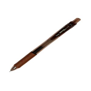 עט רולר ג'ל גריפ 0.4 חום PENTEL