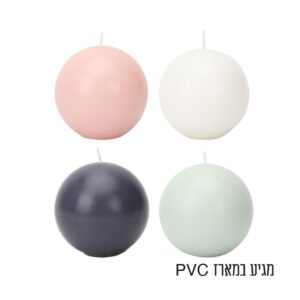 נר אוירה ריחני עגול