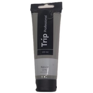 צבע אקריליק טריפ פרופשיונל 120 מ"ל Natural Gray
