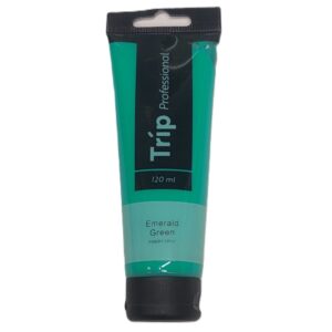 צבע אקריליק טריפ פרופשיונל 120 מ"ל Emerald Green