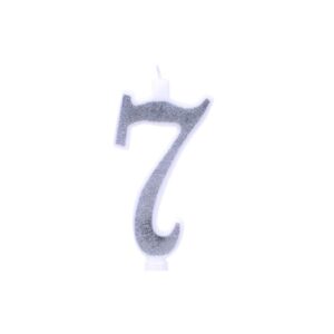 נר ספרה 7 גדול