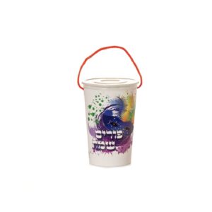 קופסת פופקורן+ מכסה פורים שמח