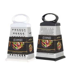 פומפייה נירוסטה שחור/ לבן