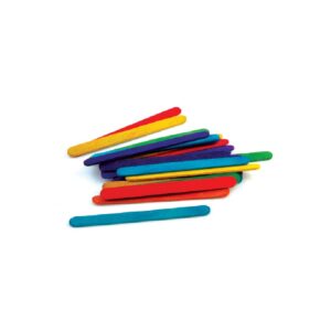 מקלות ארטיק צבעוניים 120 יחידות
