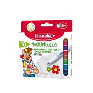 טושים לבגדים סט 10 צבעים