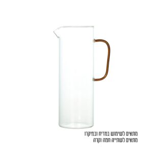 קנקן זכוכית 1.2 ליטר