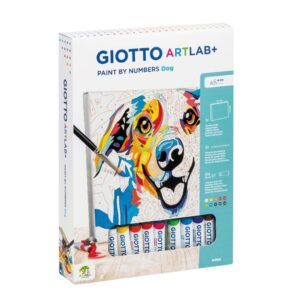 צביעה לפי מספרים דגם כלב GIOTTO