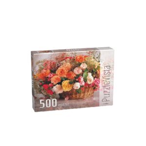 פאזל ויסטה פרחים בסלסלה 500 חלקים 2422