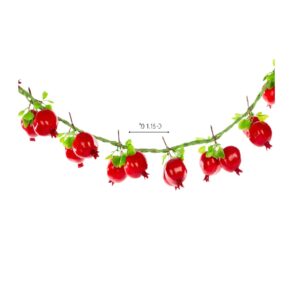 חבל רימונים 16 יח' 1 מטר