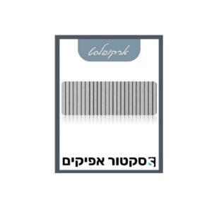 טפט קיר פסים אפור בהיר 60*60