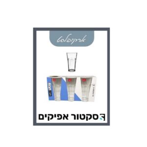 סט 3 כוסות פריז 360 מ"ל