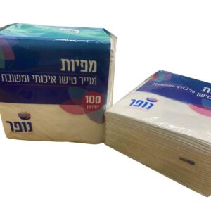 מפיות נייר איכותיות 100 יח' פסטל