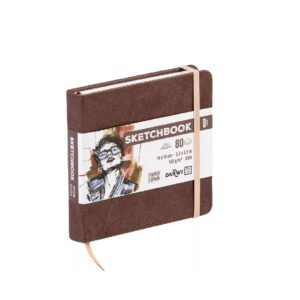 SKETCH- BOOK בצבע חום 80 דפים