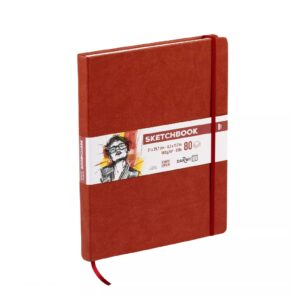 SKETCH- BOOK בצבע טרטוקה 80 דפים A4
