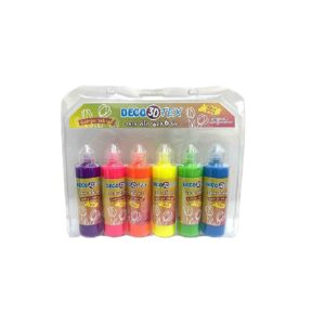 צבעי תלת מימד 60 מ"ל זוהר